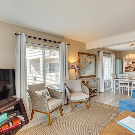 Harbor Island Condo With Deck - Steps To Beach! Oceanmarsh Subdivision Dış mekan fotoğraf