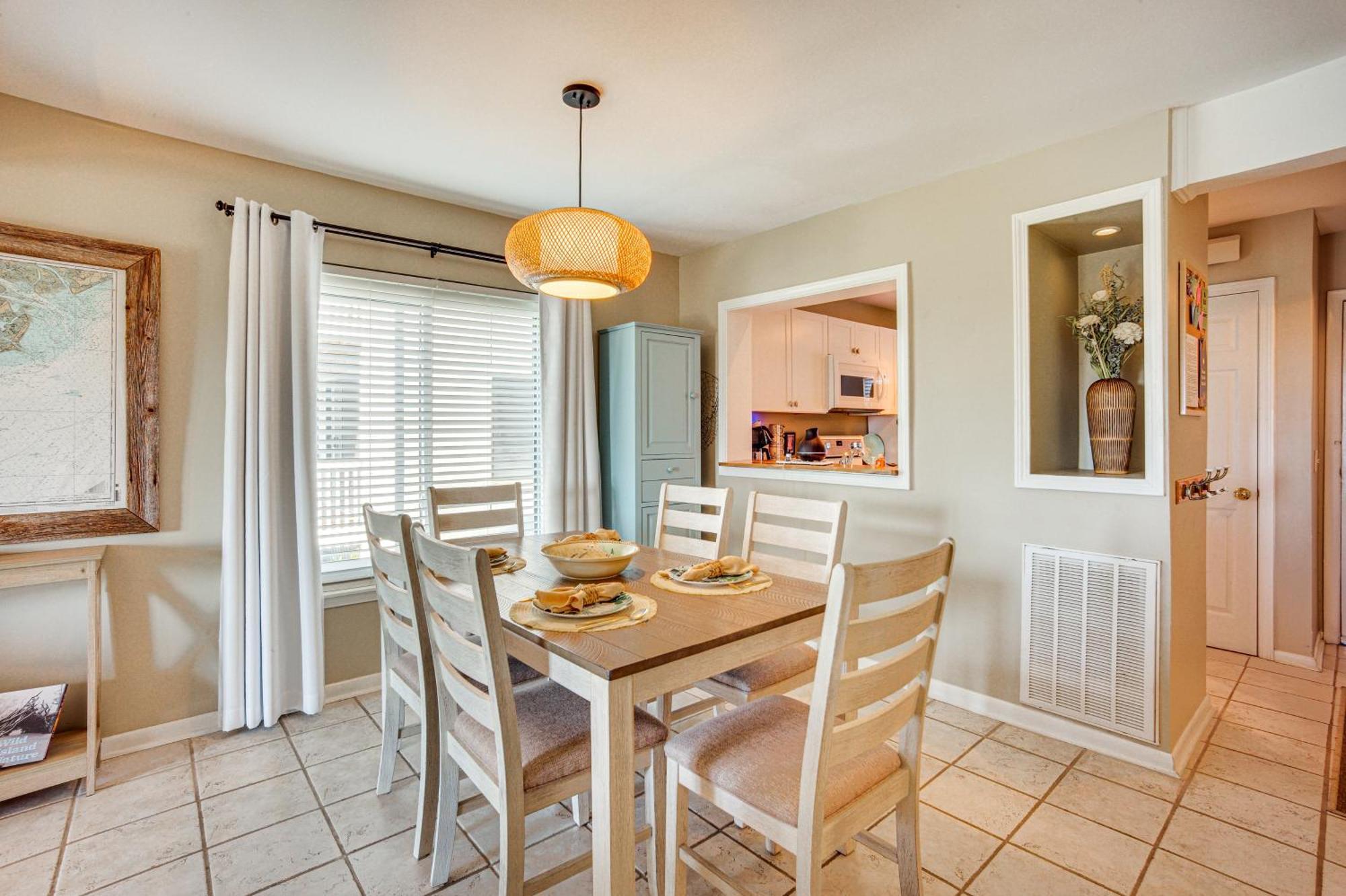 Harbor Island Condo With Deck - Steps To Beach! Oceanmarsh Subdivision Dış mekan fotoğraf