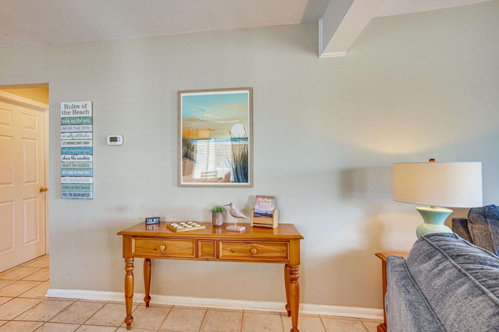 Harbor Island Condo With Deck - Steps To Beach! Oceanmarsh Subdivision Dış mekan fotoğraf